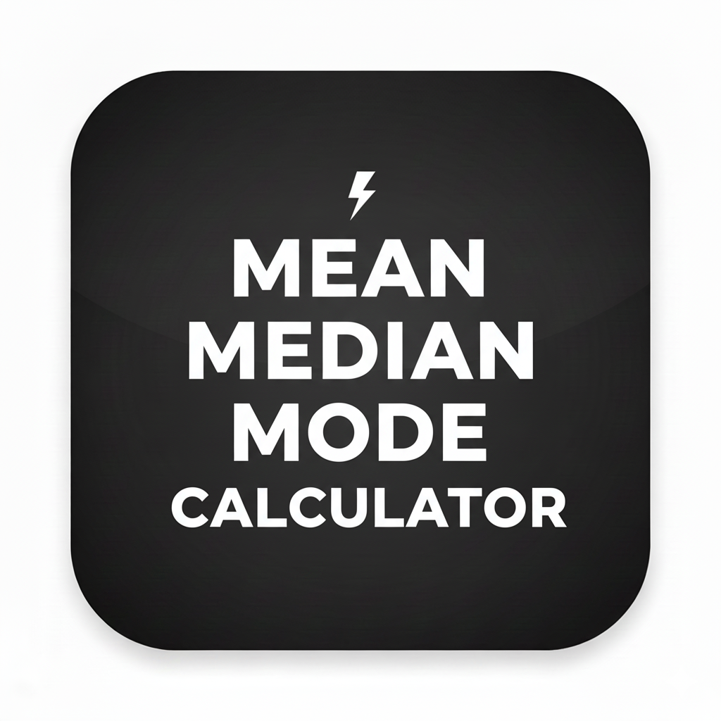 Mean, Median, Mode Calculator Tool