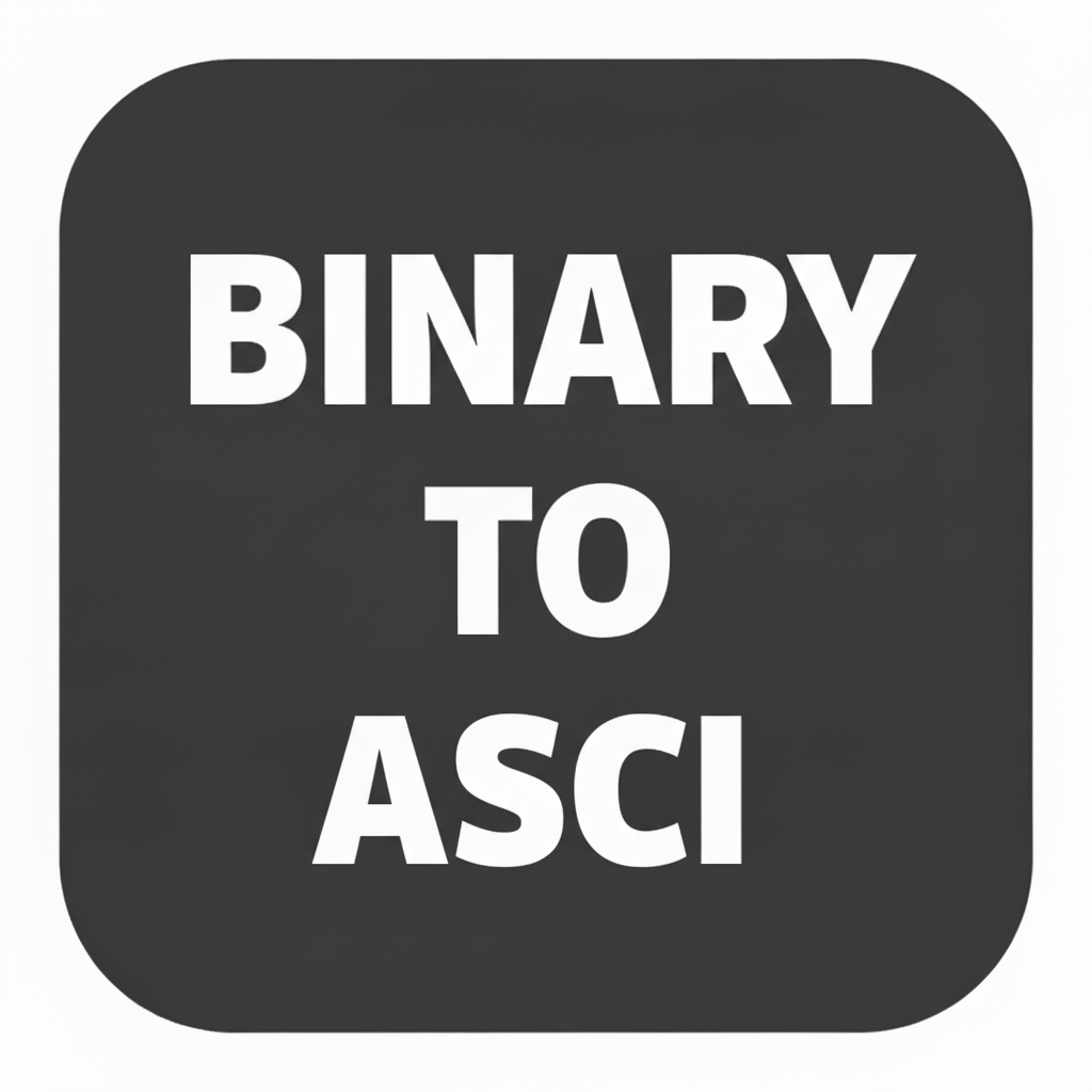 Binary To ASCII Converter