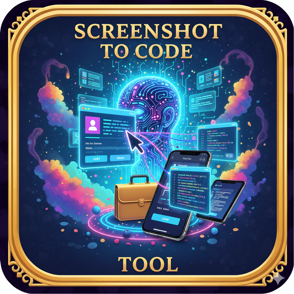 Screenshot to Code Tool