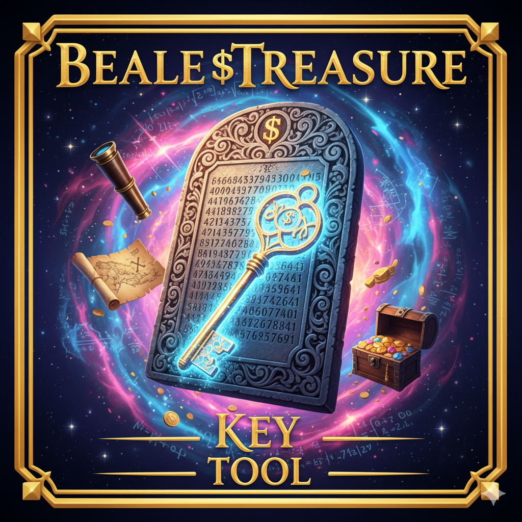 Beale Treasure Key