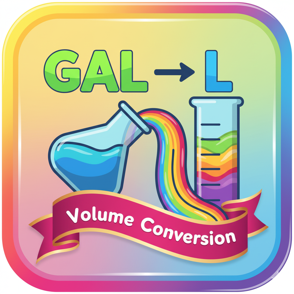 Gallons to Liters Volume