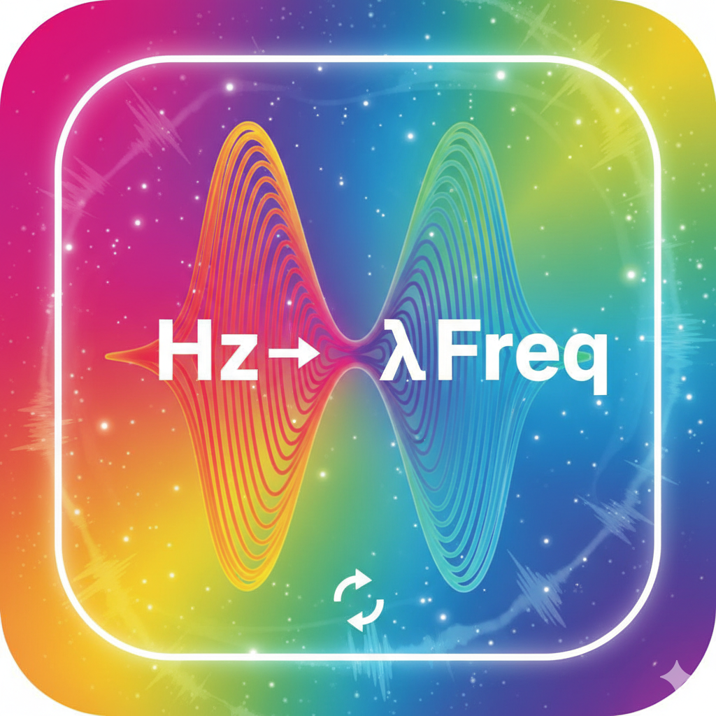 Hertz to Wavelength Freq
