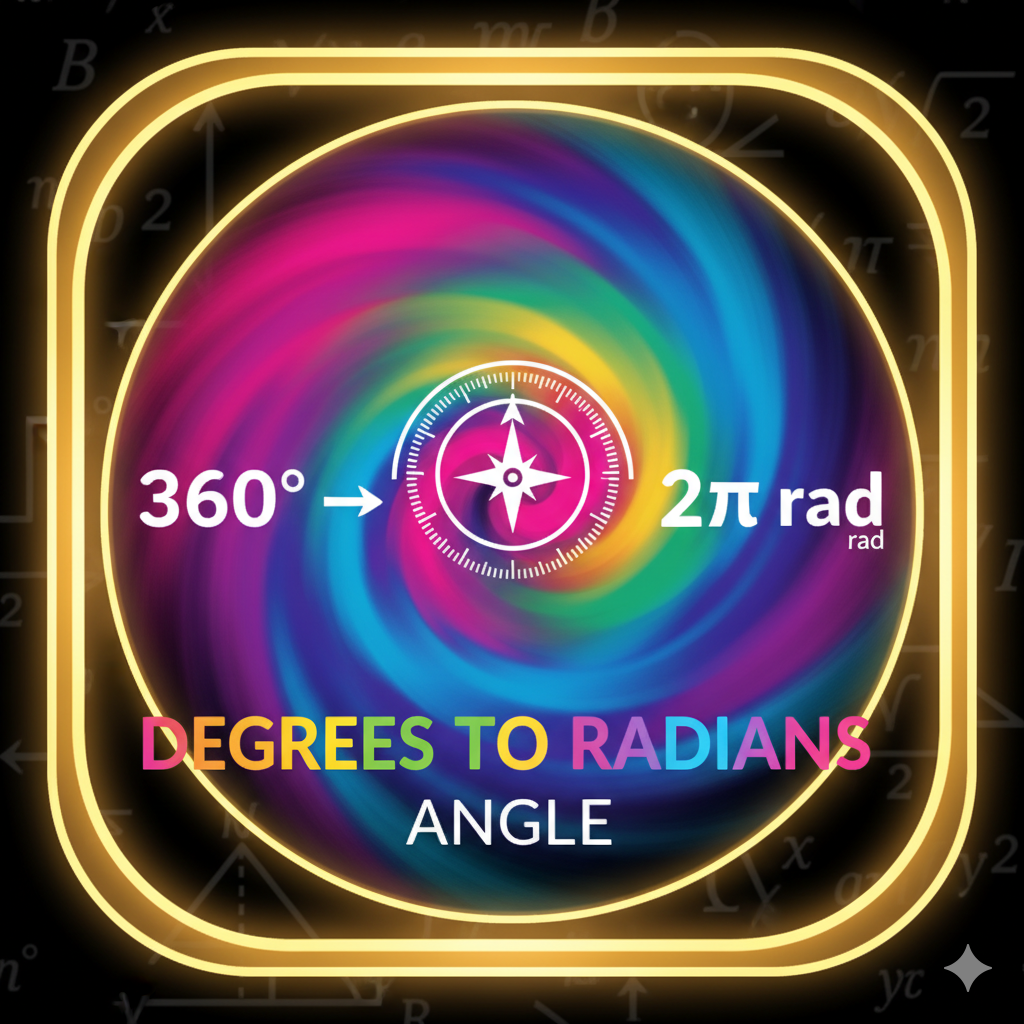 Degrees to Radians Angle