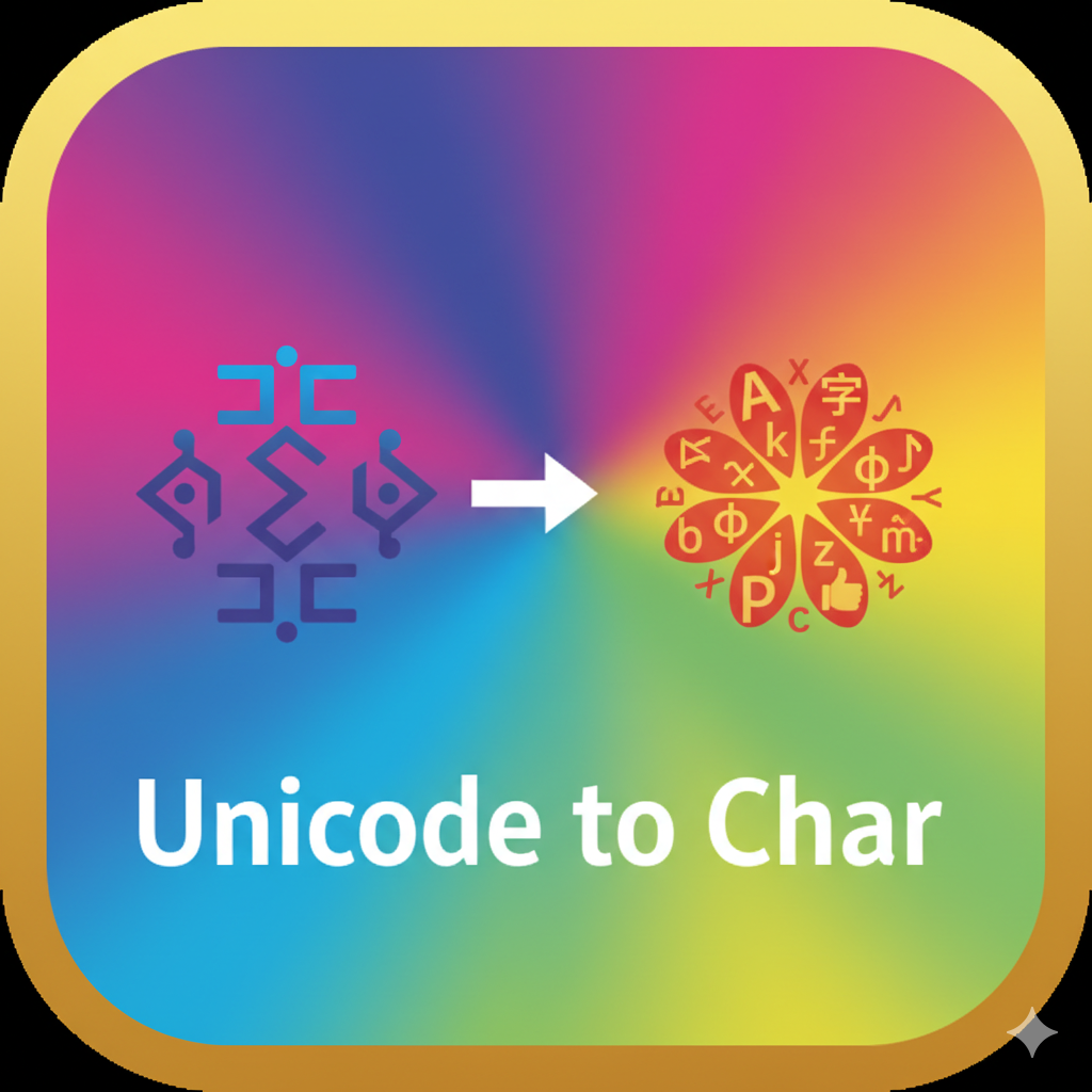 Unicode to Char