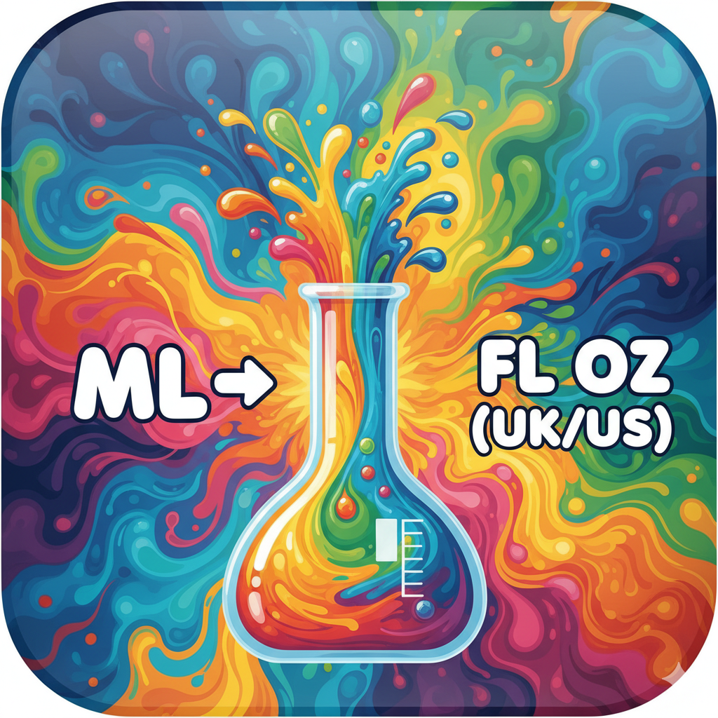 Millilitres to Fluid Ounces (UK & US)