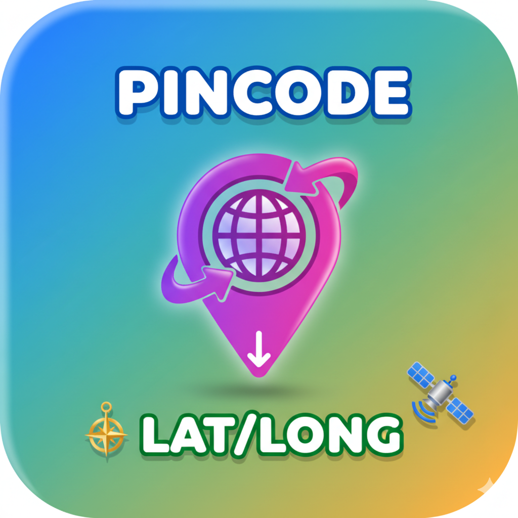 Pincode to Latitude Longitude Converter
