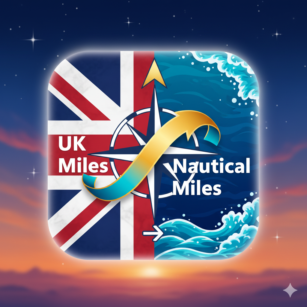 UK Miles to Nautical Miles Converter