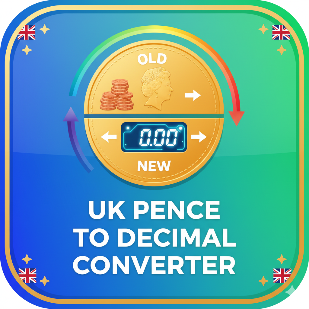 UK Pence to Decimal Converter