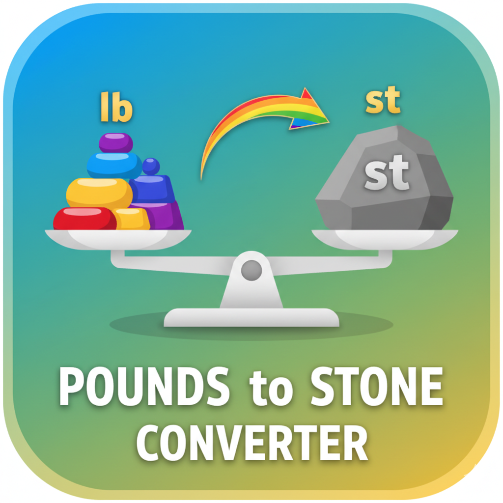 Pounds to Stone Converter