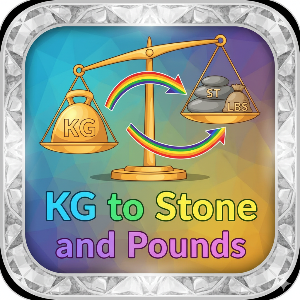 KG to Stone and Pounds Converter