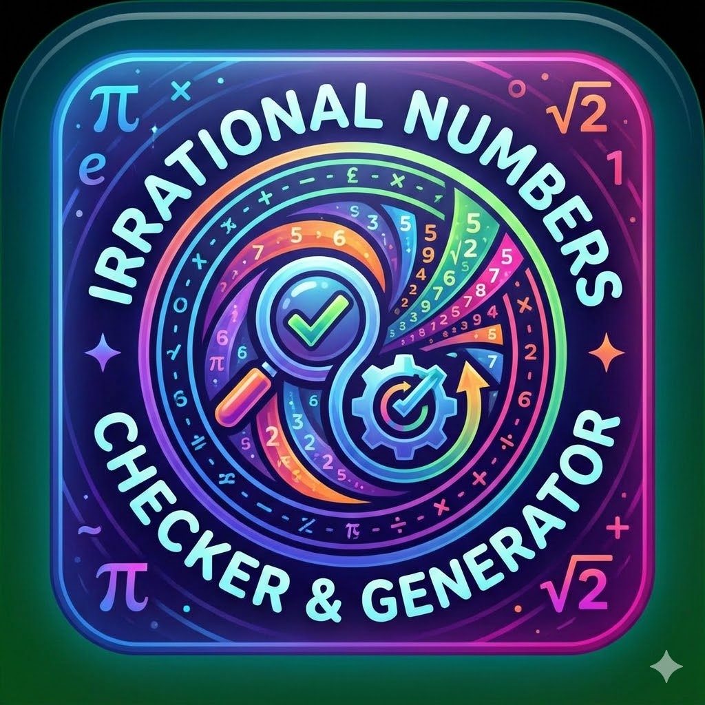 Irrational Numbers Checker and Generators 