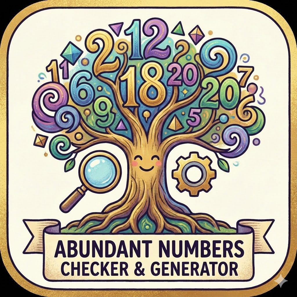 Abundant Numbers Checker and Generators