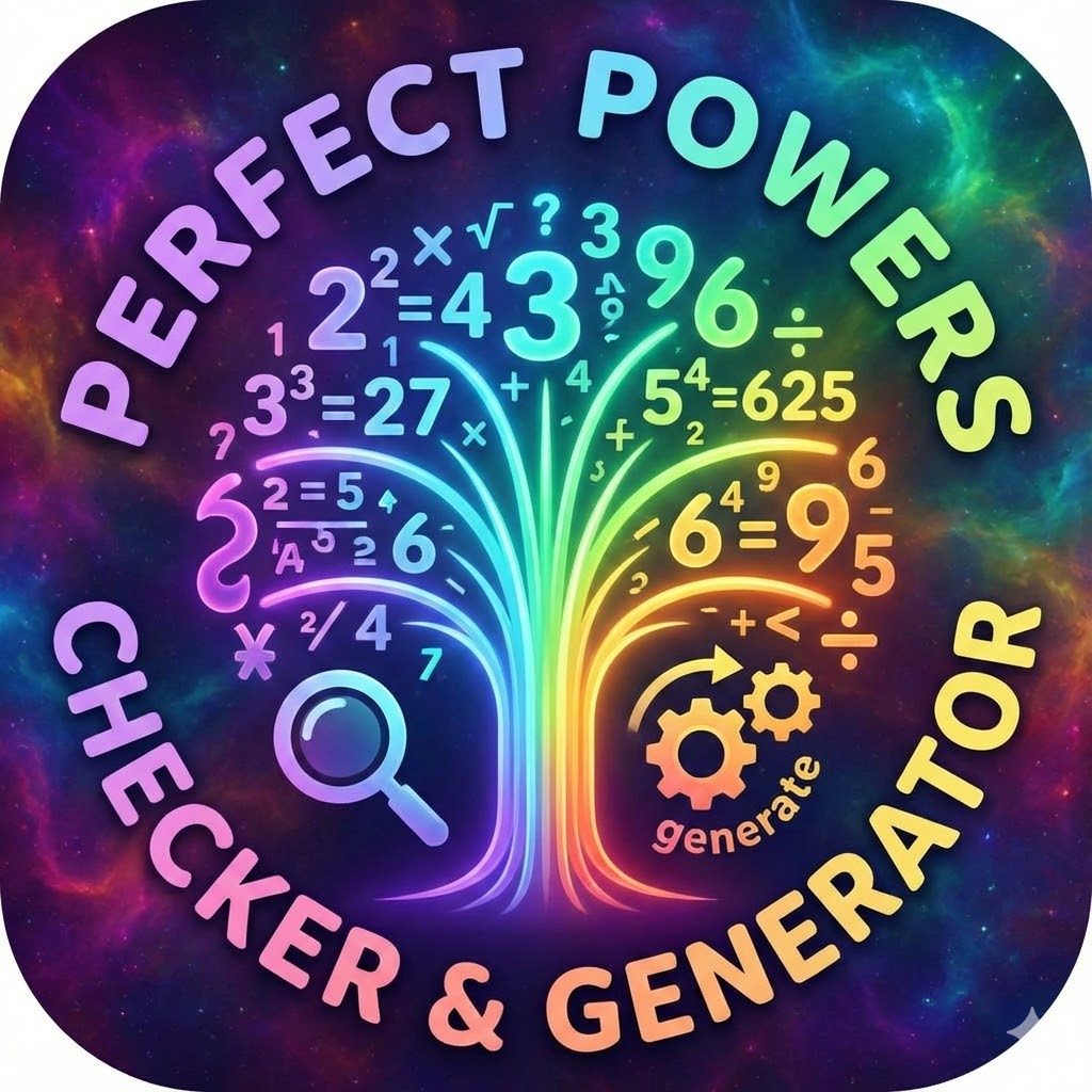 Perfect Powers Checker & Generator