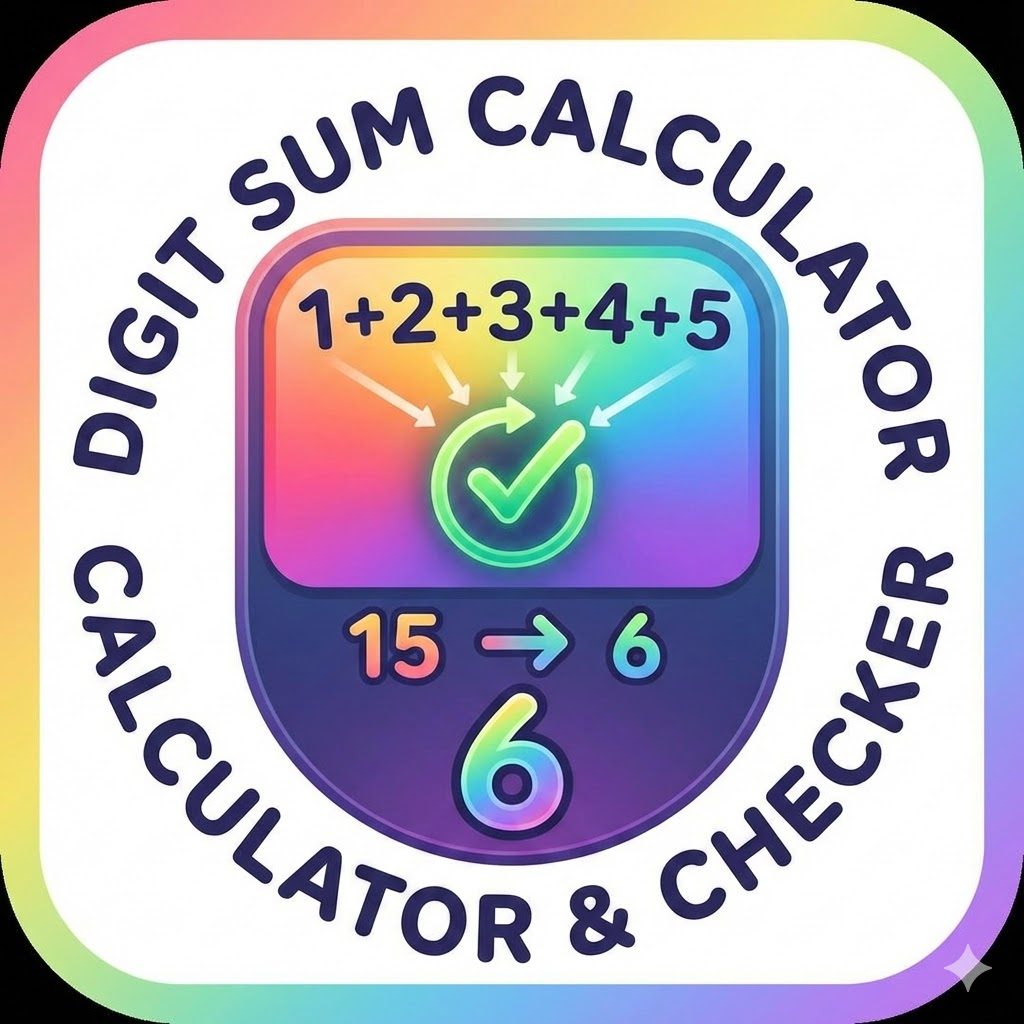 Digit Sum Calculator / Checker
