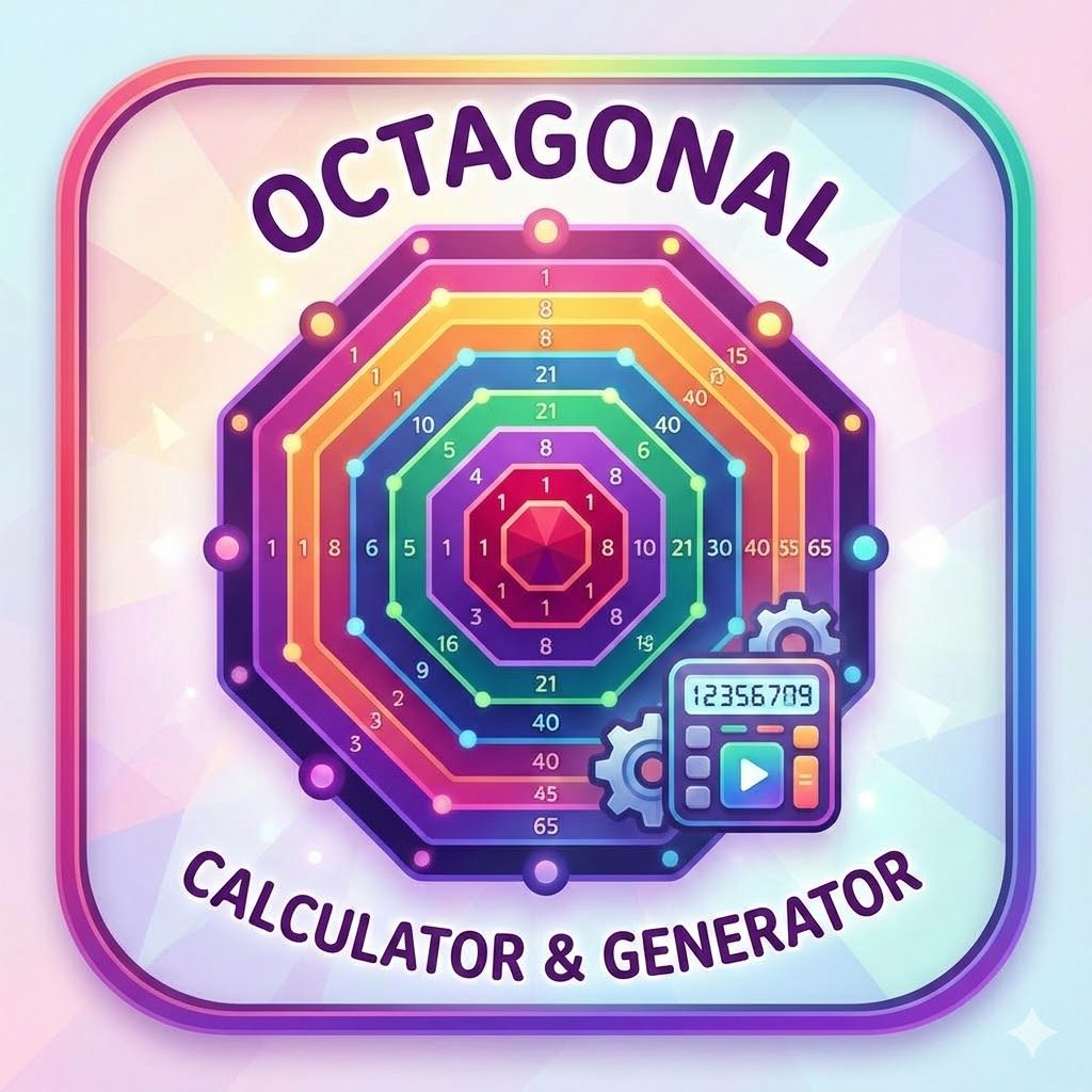 Octagonal Numbers Calculator and generator