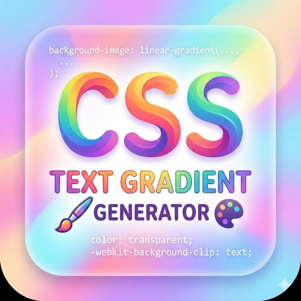 CSS Text Gradient Generator