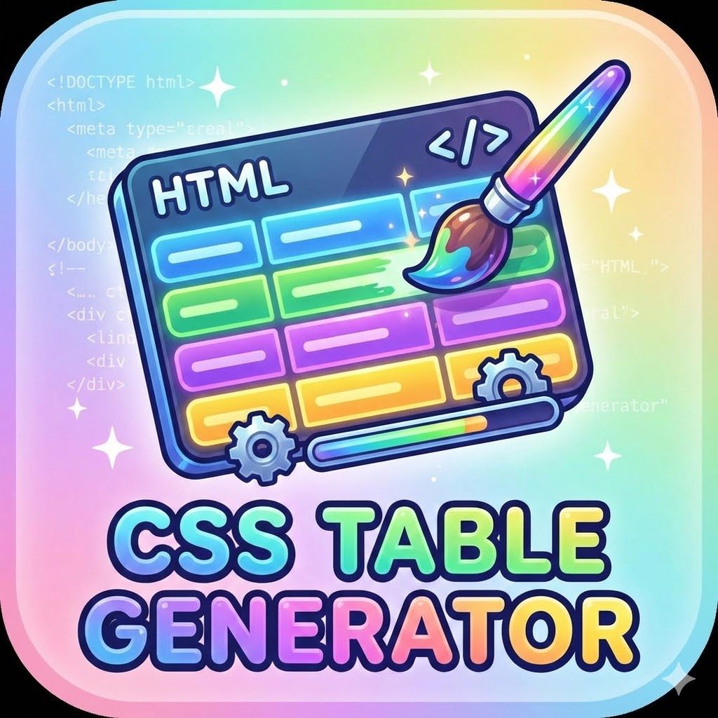 CSS Table Generator