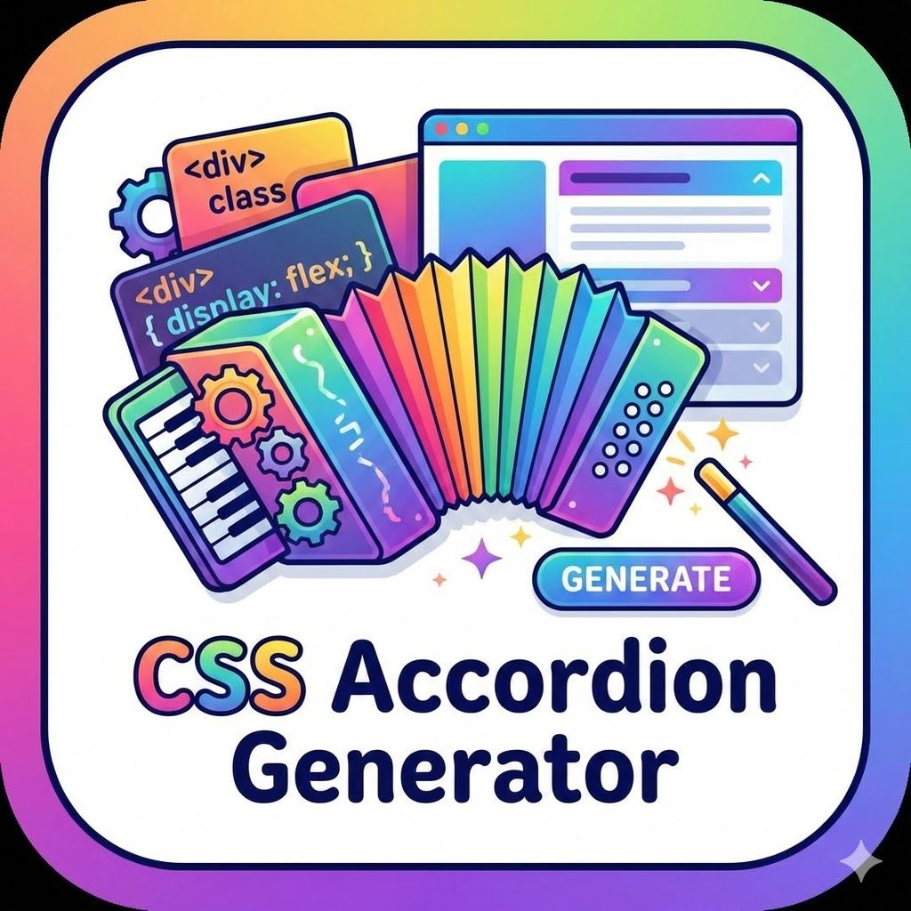 CSS Accordion Generator