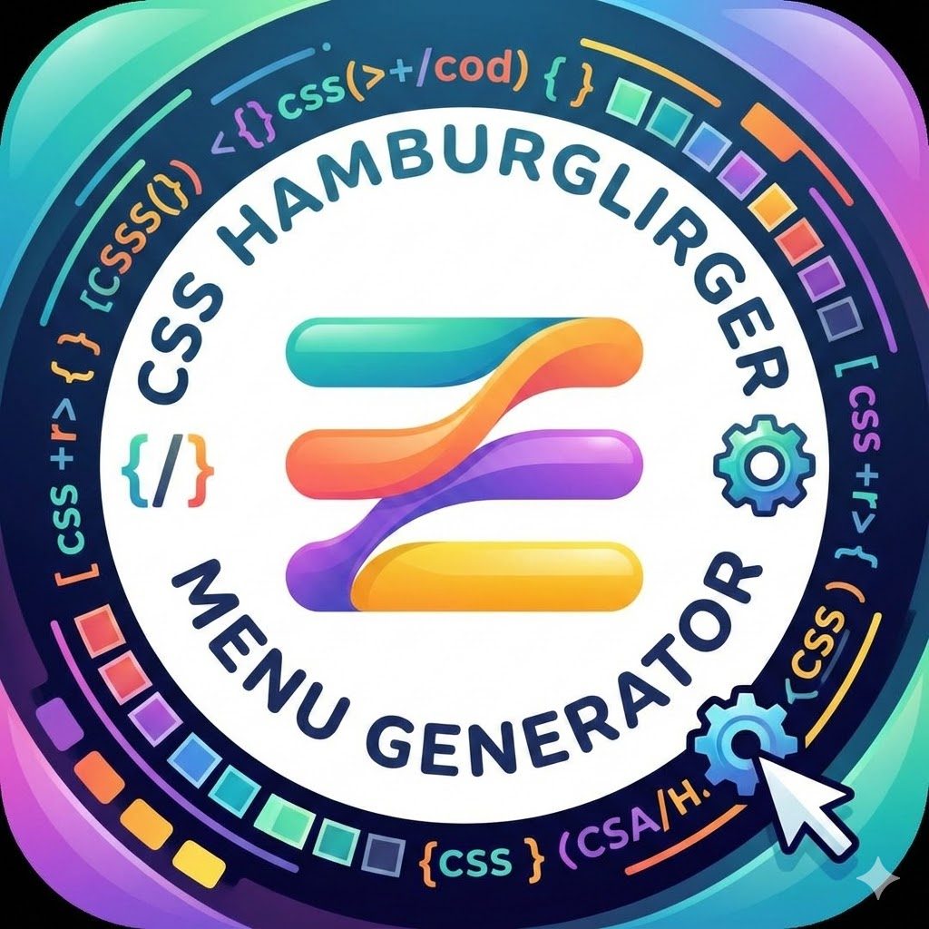 CSS Hamburger Menu Generator