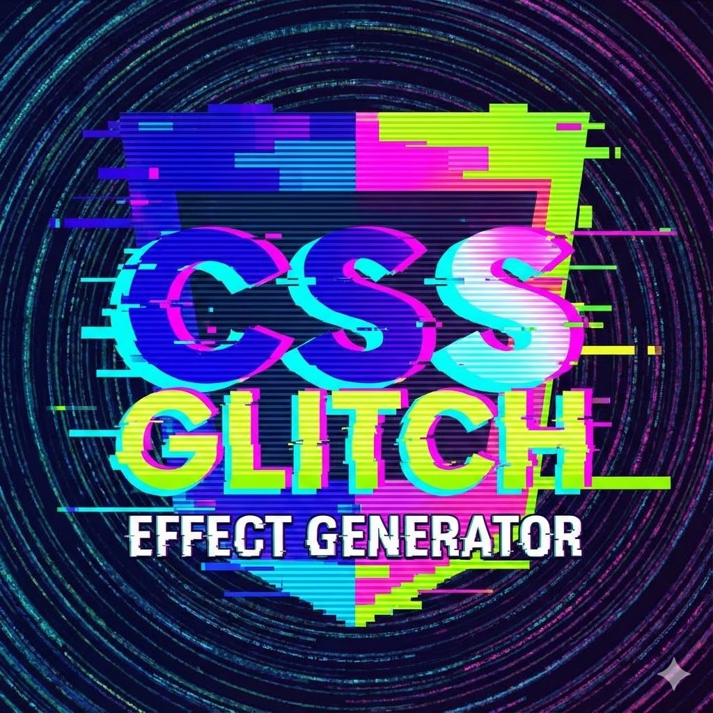 CSS Glitch Effect Generator